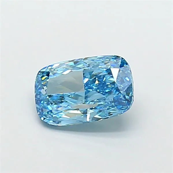 2.00ct Cushion modified Lab Grown Diamond (Colour Fancy Vivid Blue, Clarity SI1, IGI Certified)