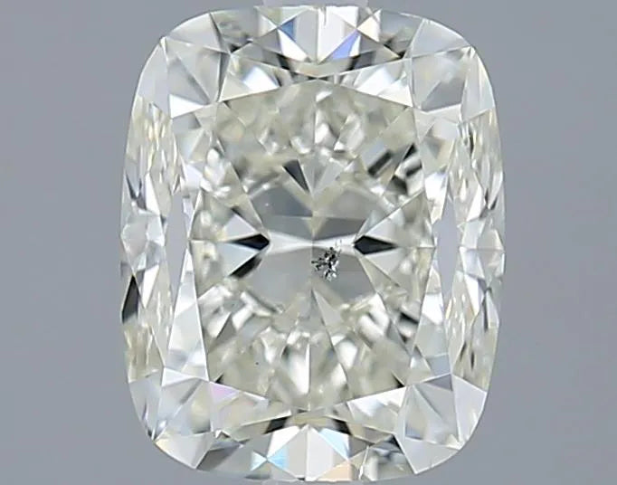 2.00ct Cushion modified Natural Diamond (Colour K, Clarity SI1, Cut GD, GIA Certified)
