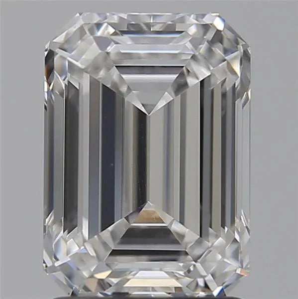 2.00ct Emerald Lab Grown Diamond (Colour E, Clarity VVS2, IGI Certified)