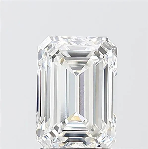 2.00ct Emerald Lab Grown Diamond (Colour F, Clarity VVS2, IGI Certified)