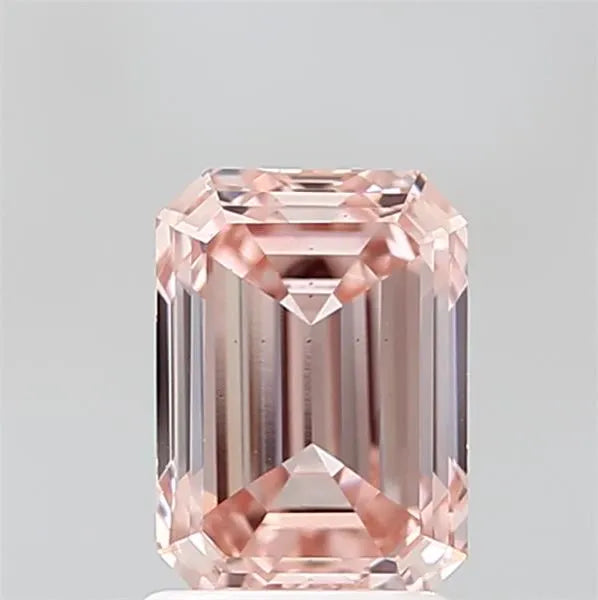 2.00ct Emerald Lab Grown Diamond (Colour Fancy Intense Pink, Clarity VS2, IGI Certified)