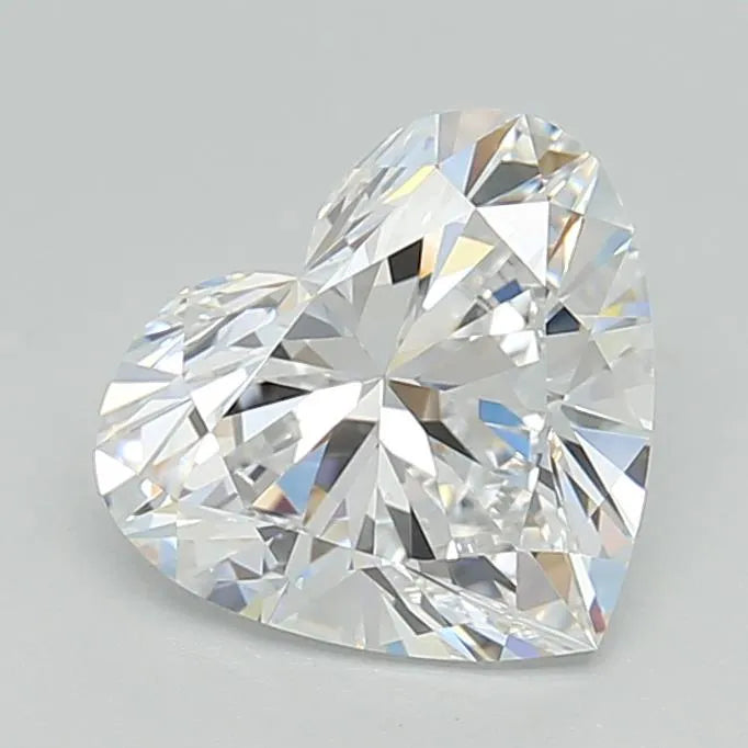 2.00ct Heart Lab Grown Diamond (Colour D, Clarity VVS1, IGI Certified)