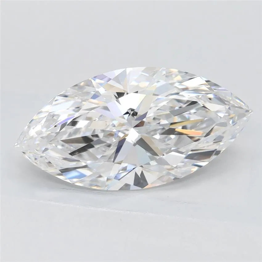 2.00ct Marquise Lab Grown Diamond (Colour D, Clarity IF, IGI Certified)