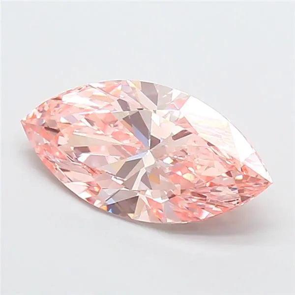 2.00ct Marquise Lab Grown Diamond (Colour Fancy Vivid Pink, Clarity VVS2, IGI Certified)