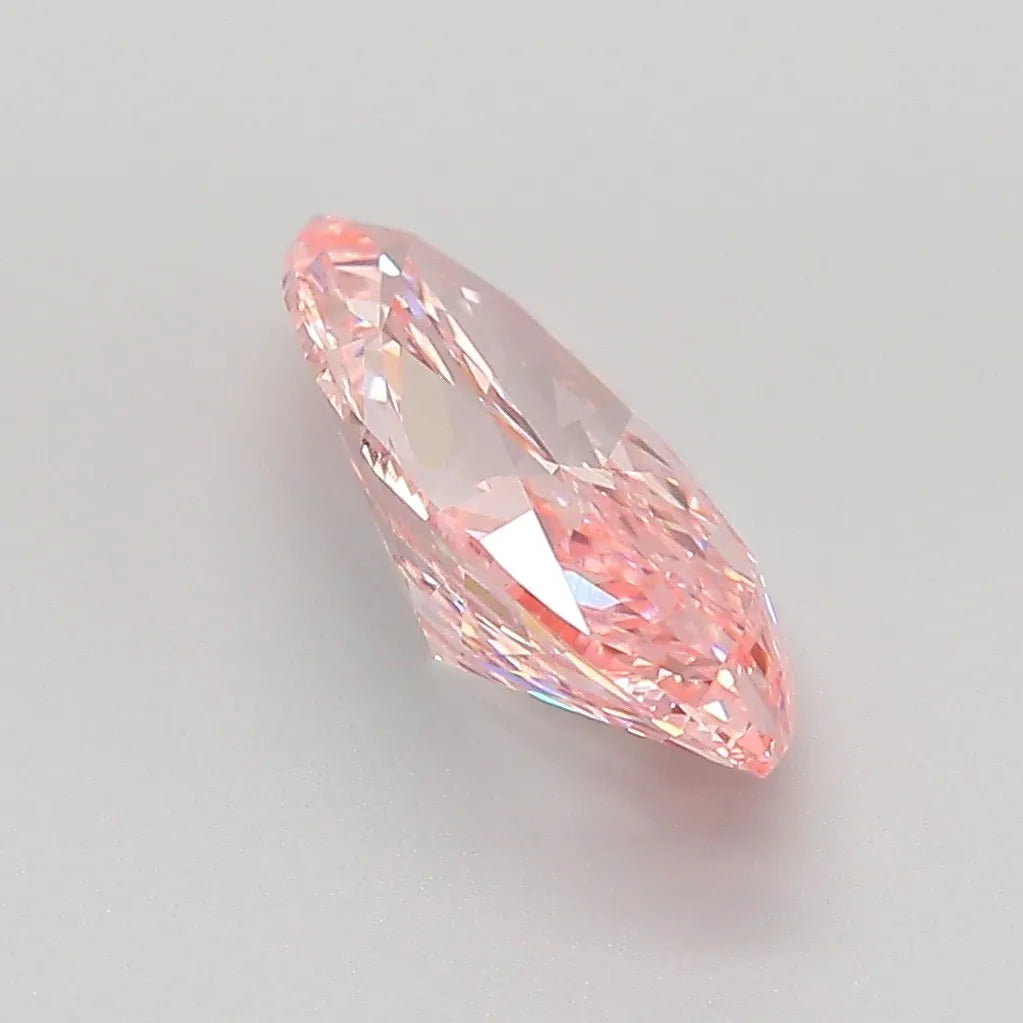 2.00ct Marquise Lab Grown Diamond (Colour Fancy Vivid Pink, Clarity VVS2, IGI Certified)