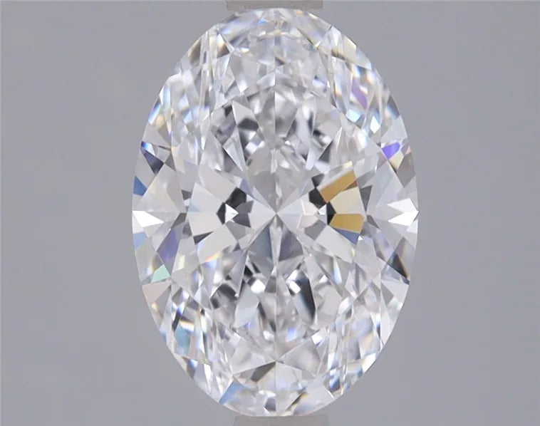 2.00ct Oval Lab Grown Diamond (Colour D, Clarity IF, IGI Certified)