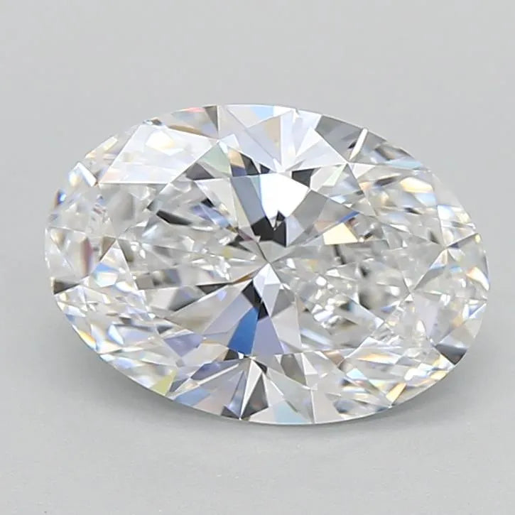 2.00ct Oval Lab Grown Diamond (Colour D, Clarity IF, IGI Certified)