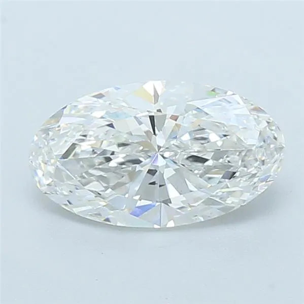 2.00ct Oval Lab Grown Diamond (Colour D, Clarity VS1, IGI Certified)