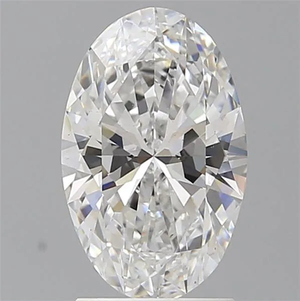 2.00ct Oval Lab Grown Diamond (Colour D, Clarity VS2, IGI Certified)
