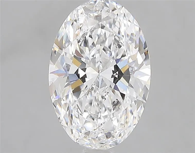 2.00ct Oval Lab Grown Diamond (Colour D, Clarity VS2, IGI Certified)