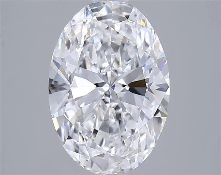 2.00ct Oval Lab Grown Diamond (Colour D, Clarity VVS2, IGI Certified)