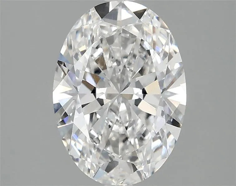 2.00ct Oval Lab Grown Diamond (Colour D, Clarity VVS2, IGI Certified)