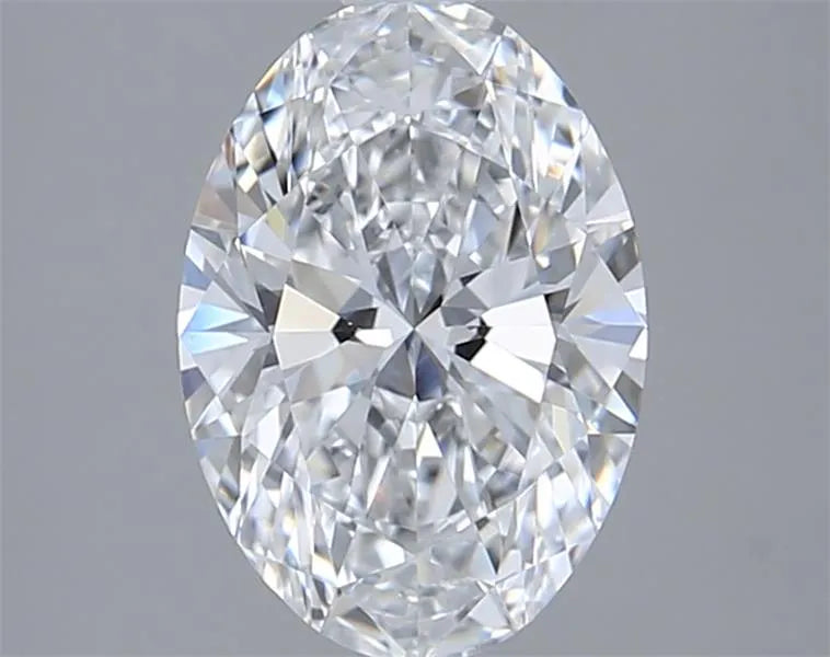 2.00ct Oval Lab Grown Diamond (Colour D, Clarity VVS2, IGI Certified)