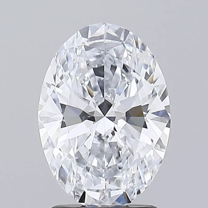 2.00ct Oval Lab Grown Diamond (Colour E, Clarity IF, IGI Certified)