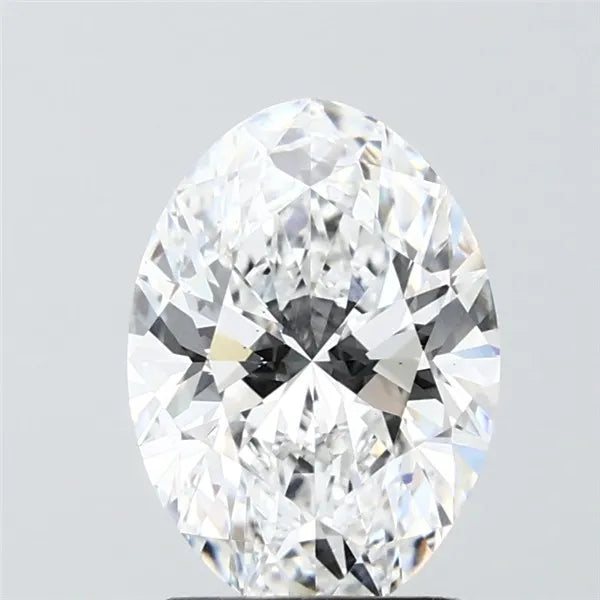 2.00ct Oval Lab Grown Diamond (Colour E, Clarity VS1, IGI Certified)