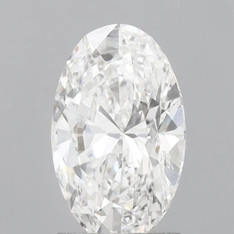 2.00ct Oval Lab Grown Diamond (Colour E, Clarity VS1, IGI Certified)