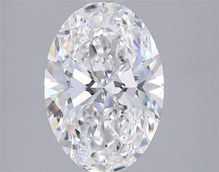 2.00ct Oval Lab Grown Diamond (Colour E, Clarity VVS1, IGI Certified)
