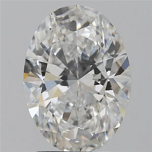 2.00ct Oval Lab Grown Diamond (Colour E, Clarity VVS2, IGI Certified)