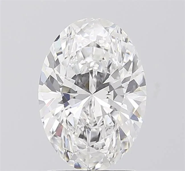 2.00ct Oval Lab Grown Diamond (Colour E, Clarity VVS2, IGI Certified)