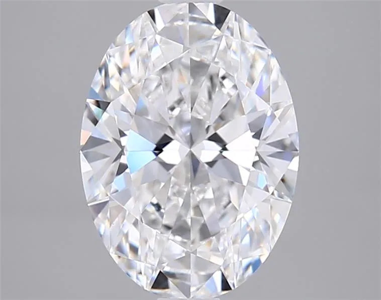 2.00ct Oval Lab Grown Diamond (Colour E, Clarity VVS2, IGI Certified)