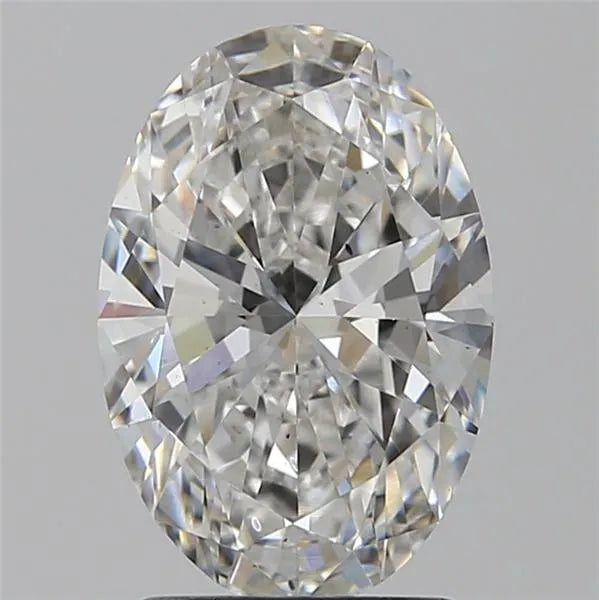 2.00ct Oval Lab Grown Diamond (Colour F, Clarity VS2, IGI Certified)