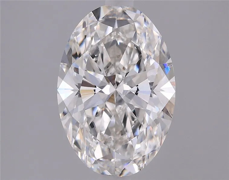 2.00ct Oval Lab Grown Diamond (Colour F, Clarity VVS1, IGI Certified)