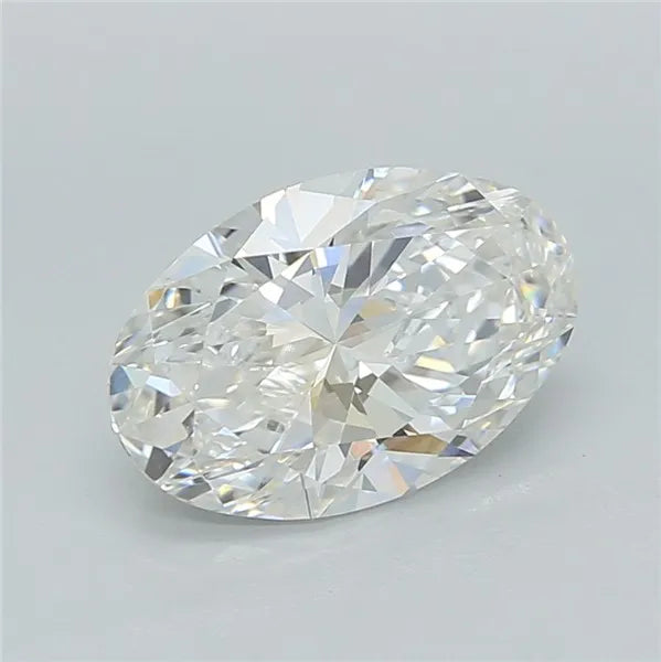 2.00ct Oval Lab Grown Diamond (Colour F, Clarity VVS2, IGI Certified)