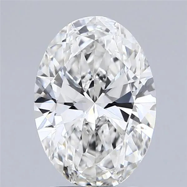 2.00ct Oval Lab Grown Diamond (Colour F, Clarity VVS2, IGI Certified)