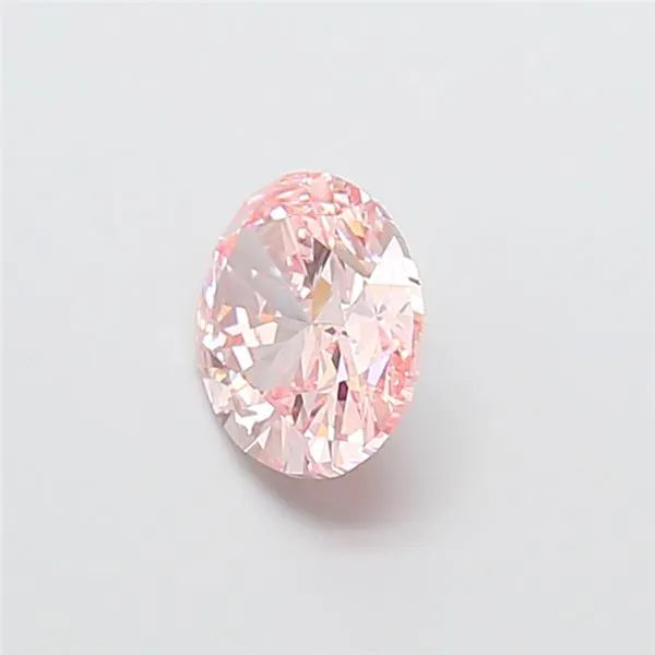 2.00ct Oval Lab Grown Diamond (Colour Fancy Vivid Pink, Clarity VS1, IGI Certified)