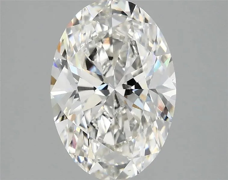 2.00ct Oval Lab Grown Diamond (Colour G, Clarity VS2, IGI Certified)