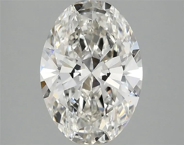 2.00ct Oval Lab Grown Diamond (Colour G, Clarity VVS2, IGI Certified)