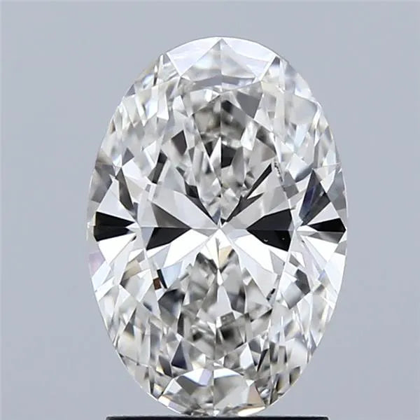 2.00ct Oval Lab Grown Diamond (Colour G, Clarity VVS2, IGI Certified)