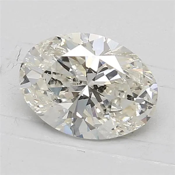 2.00ct Oval Lab Grown Diamond (Colour J, Clarity SI2, IGI Certified)