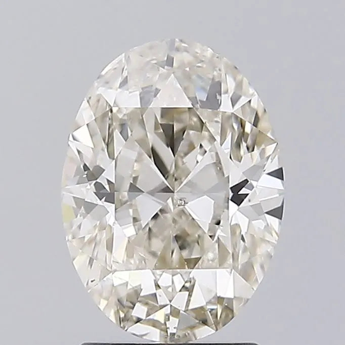 2.00ct Oval Natural Diamond (Colour J, Clarity SI1, Cut VG, IGI Certified)