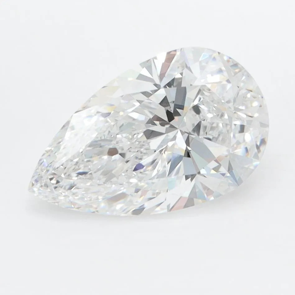 2.00ct Pear Lab Grown Diamond (Colour D, Clarity IF, IGI Certified)