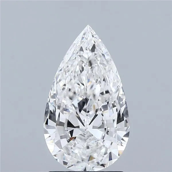 2.00ct Pear Lab Grown Diamond (Colour E, Clarity VS1, IGI Certified)