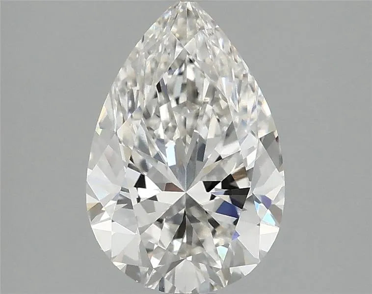 2.00ct Pear Lab Grown Diamond (Colour F, Clarity VVS2, IGI Certified)