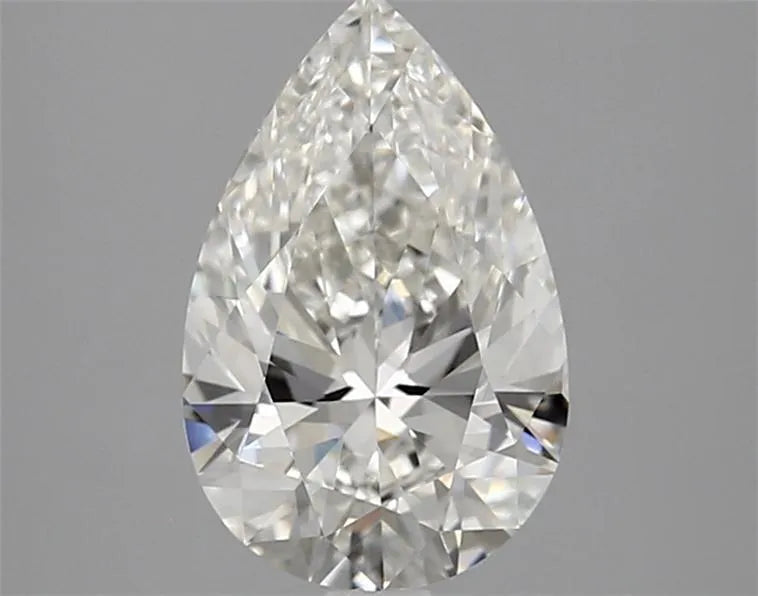 2.00ct Pear Natural Diamond (Colour I, Clarity IF, Cut EX, GIA Certified)