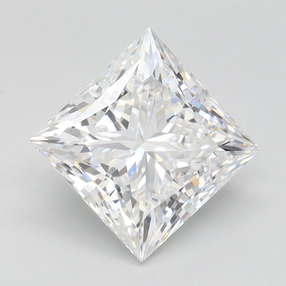 2.00ct Princess Lab Grown Diamond (Colour D, Clarity FL, IGI Certified)