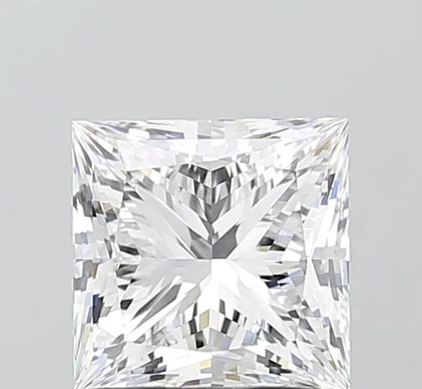 2.00ct Princess Lab Grown Diamond (Colour D, Clarity VVS1, IGI Certified)