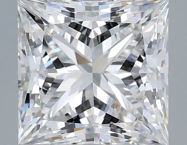 2.00ct Princess Lab Grown Diamond (Colour F, Clarity VS1, IGI Certified)