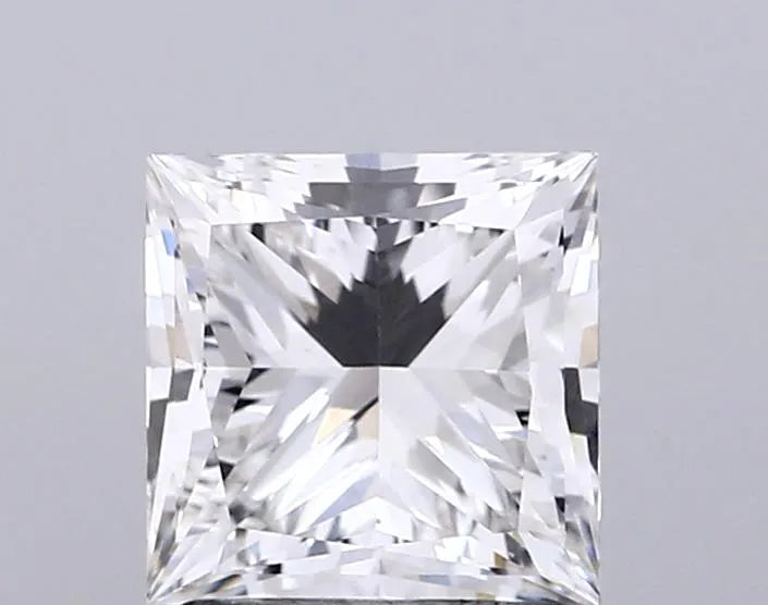 2.00ct Princess Lab Grown Diamond (Colour F, Clarity VVS2, IGI Certified)