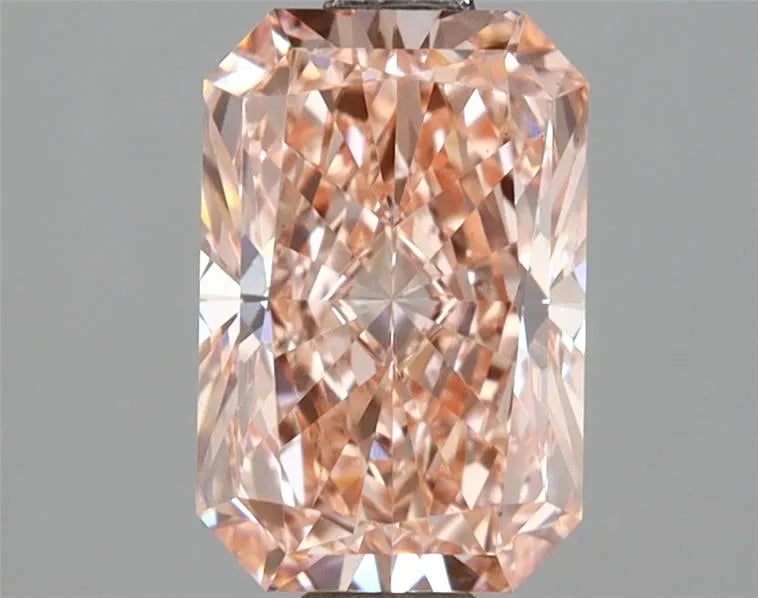2.00ct Radiant Lab Grown Diamond (Colour Fancy Vivid Pink, Clarity VS1, IGI Certified)