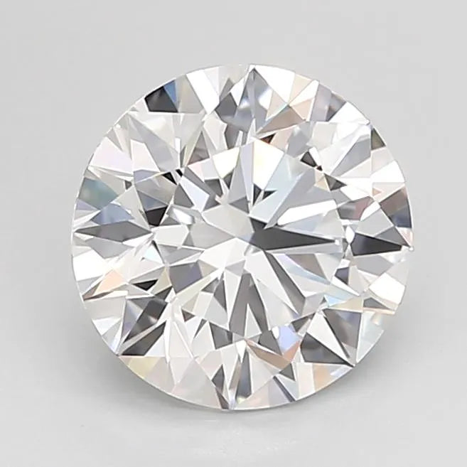2.00ct Round Lab Grown Diamond (Colour D, Clarity FL, Cut ID, IGI Certified)