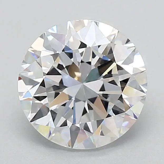 2.00ct Round Lab Grown Diamond (Colour D, Clarity VVS1, Cut EX, IGI Certified)