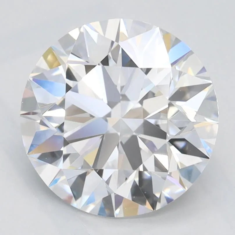 2.00ct Round Lab Grown Diamond (Colour D, Clarity VVS1, Cut ID, IGI Certified)