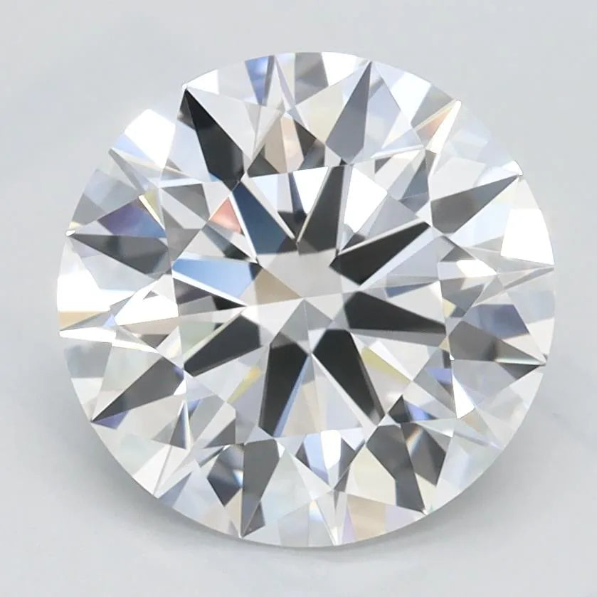 2.00ct Round Lab Grown Diamond (Colour D, Clarity VVS1, Cut ID, IGI Certified)