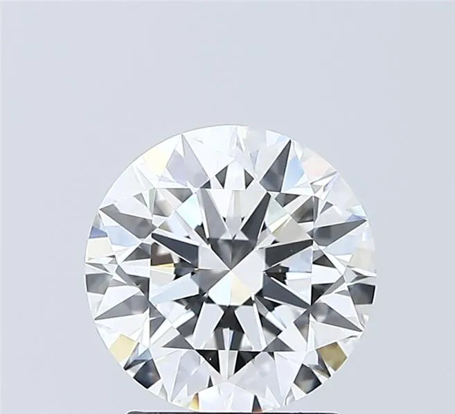 2.00ct Round Lab Grown Diamond (Colour D, Clarity VVS1, Cut ID, IGI Certified)
