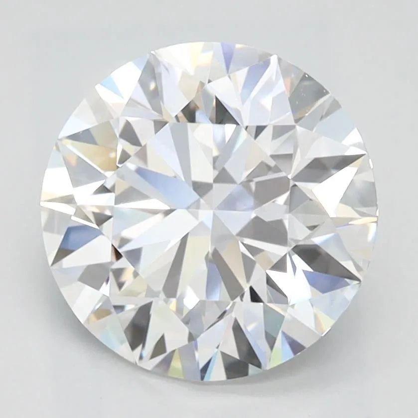 2.00ct Round Lab Grown Diamond (Colour D, Clarity VVS1, Cut ID, IGI Certified)