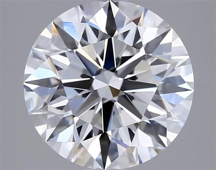 2.00ct Round Lab Grown Diamond (Colour D, Clarity VVS2, Cut ID, IGI Certified)